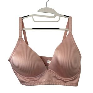 Adrienne Vittadini Pink Studio Bra Size 38D